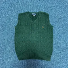 ポロラルフローレン キッズ 子供用 ケーブル ニット ベスト 6