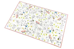 【特価商品】アサヒ興洋 スヌーピー レジャーシート 2~3人用 Lサイズ 幅100×奥行160cm ゆったり座れる