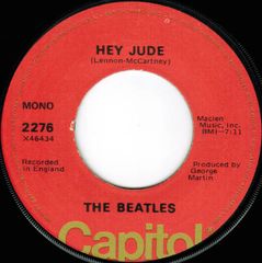 The Beatles Hey Jude / Revolution 7インチ - メルカリ