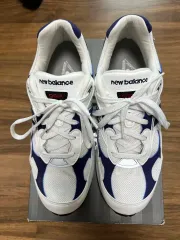 ニューバランス 992 白/紺 スニーカー