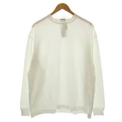 スティーブンアラン Steven Alan ロンT 無地 長袖 Tシャツ カットソー M 白 ホワイト 8112-242-0150 /☆Gのサムネイル