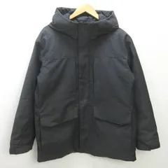 Q■ユニクロ/NIQLOハイブリッドダウンパーカ/ダウンジャケット■311-477217■灰【メンズM】MENS/30【中古】