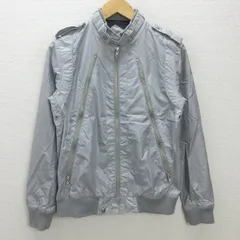 H■アメリカンラグシー/American Rag Cie エポレット付き ミリタリージャケット【1】灰色/MENS■22【中古】