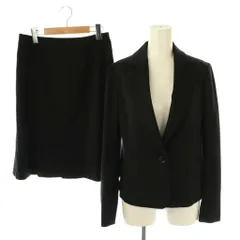 アンタイトル UNTITLED ジャケット スカートセットアップ スーツ 2 黒 /CX ■OS