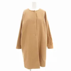 ロッソ ROSSO アーバンリサーチ コート ノーカラー ロング丈 F ベージュ /AE