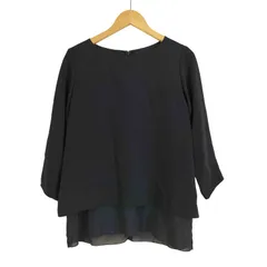 ビューティーアンドユースユナイテッドアローズ BEAUTY ＆ YOUTH UNITED ARROWS 七分袖 レイヤード ブラウス レディース 表記無 