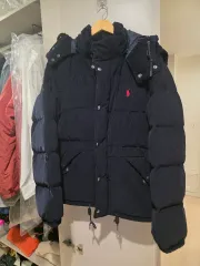 ポロ コーデュロイ ネイビー ダウン / ダウンベスト 兼用