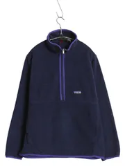 【お得なクーポン配布中!】 90s パタゴニア マースピアル シンチラ フリース ジャケット メンズ M / 98年製 オールド プルオーバー ブルゾン ハイネック ハーフジップ