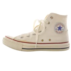 コンバース ALL STAR US COLORS HI ハイカットスニーカー キャンバス 24cm 白