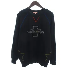 カステルバジャック CASTELBAJAC SPORTS トレーナー スウェット ロゴ刺繍 スター ゴルフウェア 黒 ブラック 3 L位 ■ECT