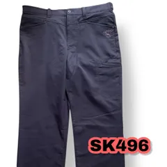 dabat(アダバット) ゴルフパンツ ダークネイビー色 Mサイズ メンズパンツ 美品　管理SK496のサムネイル