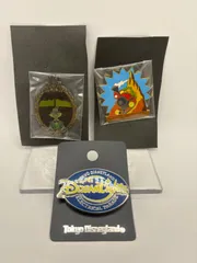 東京ディズニーランド ピンバッジ 3点セット ホーンテッドマンション／ビッグサンダー／ドリームライツ