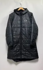 ナイキ 最新バージョン キルティング ダウンジャケット ロング丈 100 ブラック