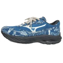 ミズノ MIZUNO × Buaisou Wave Rider β 世界300足限定 希少 レア D1GD244101 ブアイソウ ウエーブ ライダー ベータ スニーカー 藍染 ブルー/ホワイト US8 26cm ■MNK2