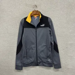 PUMA プーマ カジュアル 刺繍 ロゴ トラックジャージ ジップアップ S A03025