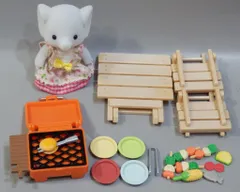 エポック社 シルバニアファミリー あおぞらバーベキューセット ゾウの女の子