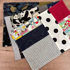 No.15【3枚セット】ミニランチョンマット✴︎恐竜　パンダ　しろくま