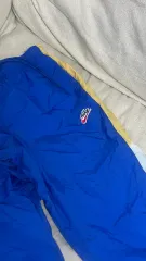 ナイキ ウーブン トラック パンツ ブルー ヘリテイジ ウィンドランナー