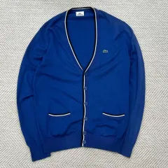 ラコステ Vネック カーディガン r2482