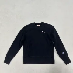 M チャンピオン リバースウィーブ ブラック スウェット 1217-2