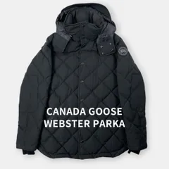 CANADA GOOSE カナダグース ロンハーマン WEBSTER PARKA キルティング ダウンジャケット 2092M ブラック 黒 S / J&NREUSE メンズ アウター