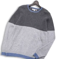 23AW★ UNIQLO × JW ANDERSON ユニクロ JWアンダーソン 秋冬 プレミアムラム クルーネック セーター Sz.L メンズ 灰 グレー