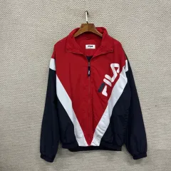 FILA フィラ オールドスクール オーバーサイズ ウィンドブレーカー S M07455