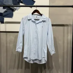 (90) トミーヒルフィガー レディース カジュアル ストライプ シャツ