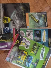 サイバーパンク エッジランナー 一番くじ キーホルダー ステッカー グッズ セット