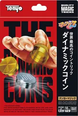 テンヨー(Tenyo) 手品 マジック ダイナミックコイン 世界最高コイントリック ポケットに入る不思議エンターテイメント 初心者向け はじめてでもできるマジック かんたん手品 6歳以上 日本製 