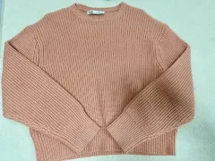 ザラ ピンク ニット