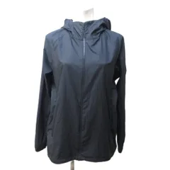 ユニクロ UNIQLO ポケッタブルUVカットパーカ ナイロンジャケット ウインドブレーカー フード 黒 ブラック XLサイズ 1127