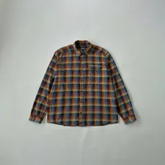 Patagonia オーガニックコットン チェックネルシャツ XL パタゴニア 長袖フランネル　M2536