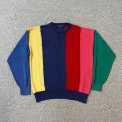 ノーティカ 90s カラーブロック ウィンドブレーカー