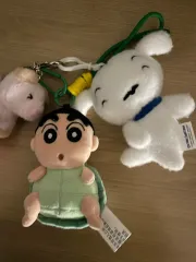 クレヨンしんちゃん クレヨンしんちゃん シロ ぬいぐるみ キーホルダー セット むち