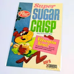 ♧狭いスペースでも◎待望のB5ポスター！【 Super Sugar Crisp ( スーパーシュガークリスプ ) 】  POSTER / ポスター 〚アメリカン雑貨 アメトイ〛