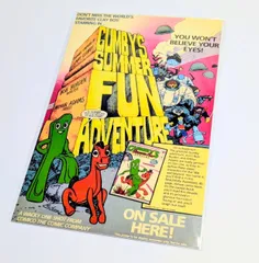 狭いスペースでも◎待望のB5ポスター！【 GUMBY（ガンビー） 】  POSTER / ポスター 〚アメリカン雑貨 アメトイ〛