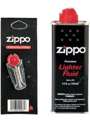 新品未使用　ZIPPO　ジッポーオイル　小缶　133ml　フリントセット