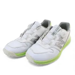 ニューバランス NEW BALANCE UGBS996 Y スパイクレス ゴルフシューズ ホワイト/ライムカラー  26.0cm
