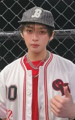 【中古】コレクションカード(男性) Stray Kids/リノ(Lee Know)/裏面白/CD「KARMA」＠Loppi・HMV ラッキードローイベント特典フォトカードB