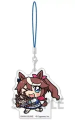 【中古】雑貨 トウカイテイオー＆シンボリルドルフ 「ウマ娘 プリティーダービー アクリルストラップ～ぬいぐるみといっしょ～ Vol.2」