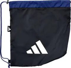 アディダス adidas サッカー ボールバッグ1個入れ ブラック ダークブルー サッカー フットサル サッカーボール 部活 球技 ボールケース かばん 収納 ボール収納 ボール入れ  AKM23BKNV ブラック×ダークブルー