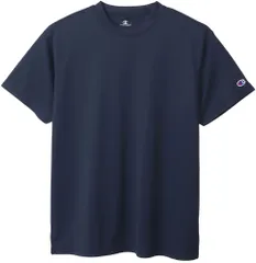 チャンピオン Champion ショートスリーブTシャツ メンズ SHORT SLEEVE T-SHIRT 半袖 トップス 吸汗速乾 抗菌防臭 バスケ 部活 トレーニング C3-XS395  C3XS395 370 ネイビー