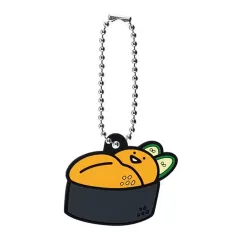 【中古】キーホルダー ウニ軍艦ゼリーさん 「お文具といっしょ カプセルラバーマスコット～へいらっしゃいなのです～」