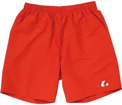 ルーセント LUCENT テニス Uni ハーフパンツ レッド 赤色 メンズ レディース 男性用 女性用 半ズボン 短パン 試合着 練習着 着替え ウェア トレーニング 部活動 サークル  XLS5311 レッド