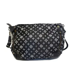 russet(ラシット) ショルダーバッグ - 黒×ライトグレー レザー