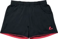 ルーセント LUCENT テニス Ladies ショートパンツ ブラック 黒色 女性用 半ズボン 短パン ハーフパンツ 試合着 練習着 ウェア 着替え 部活動 クラブ活動 短い トレーニング  XLS3089 ブラック