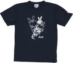 ジュウイック JUIC 卓球 うさっT  5658 NW ネイビー×ホワイト 140