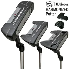 ウィルソン ハーモナイズドパター パターカバー付き X1,X2,X5各種 オリジナルスチールシャフト 「Wilson Putter」 2025年モデル日本正規品のサムネイル