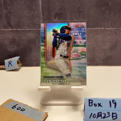 2021 Topps Bowman’s Best Francisco Lindor New York Mets Refractor カード